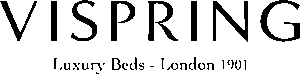 Vispring logo nieuw zwart