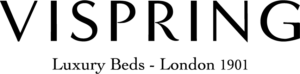 Vispring logo nieuw zwart