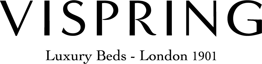 Vispring logo nieuw zwart